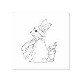 Tampons Encreurs Garden Bunny Rubber Stamp (Impression)