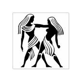 Tampons Encreurs gemini twins zodiac art (Impression)