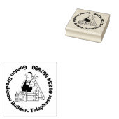 Tampons Encreurs Générateur avec matériaux de construction. (Tamponné)