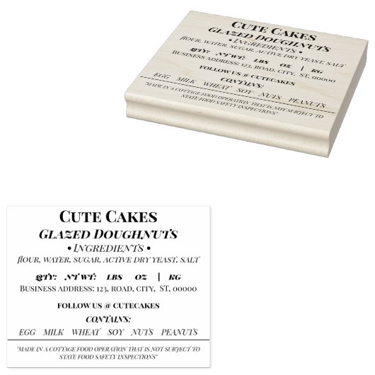 Tampons Encreurs Géorgie - Timbre en caoutchouc personnalisé (Tamponné)