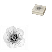 Tampons Encreurs Geranium Garden Flower Fragile (Tamponné)