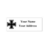 Tampons Encreurs German Republic iron cross emblem address stamp (Impression)