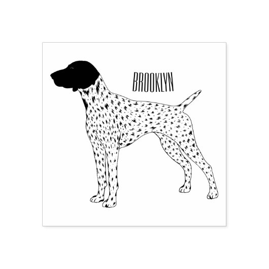 Tampons Encreurs German Shorthred Pointer dog (Impression)