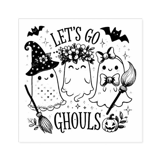 Tampons Encreurs Ghoul Gang en pleine floraison (Impression)