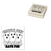 Tampons Encreurs Ghouls Veut Juste Avoir Un Fun Ghost (Tamponné)