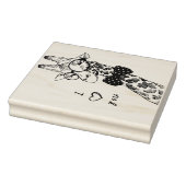 Tampons Encreurs Giraffe I Love You Rubber Stamp (Tampon)