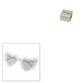 Tampons Encreurs Glasses (Tamponné)