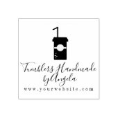 Tampons Encreurs Gobelets de société Monogram Logo (Impression)