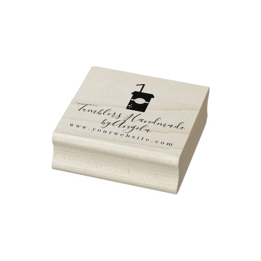 Tampons Encreurs Gobelets de société Monogram Logo (Tampon)