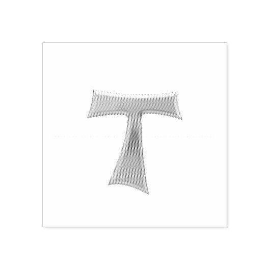 Tampons Encreurs Golden 3-D Look Franciscan Tau Cross (Impression)
