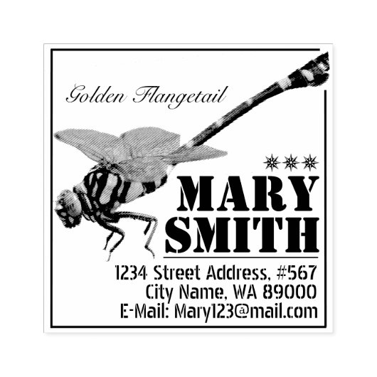 Tampons Encreurs Golden Flangetail (Impression)