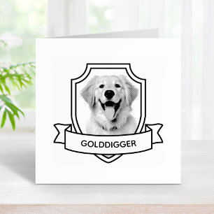 Tampons Encreurs Golden Retriever Chien Animal de compagnie photo S