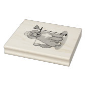 Tampons Encreurs Goldendoodle Chien Jouer Golf (rouge whmk2) Plaisi (Tampon)