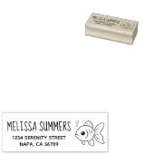 Tampons Encreurs Goldfish Return Address (Tamponné)