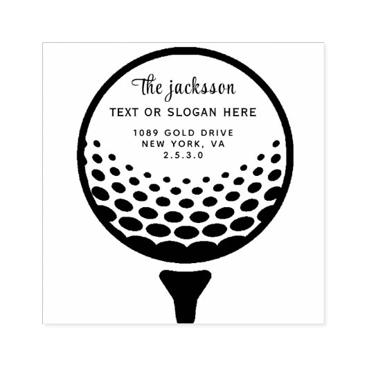 Tampons Encreurs Golf (Impression)