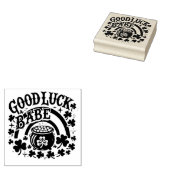 Tampons Encreurs Good Luck Babe St. Patrick's Day Irish Rainbow (Tamponné)