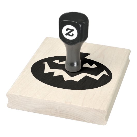 Tampons Encreurs Goofy Citrouille Halloween Style 4" x 5" Timbre en (Tampon)