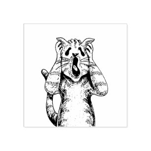 TAMPONS ENCREURS GOTH HORROR CAT DRAMA, QUELQU'UN A DÉMÉNAGÉ LITTER