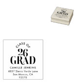 Tampons Encreurs Graduation Return Address Stamp Class of 2026 (Tamponné)