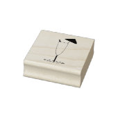 Tampons Encreurs Grand cocktail avec Timbre en caoutchouc parapluie (Tampon)