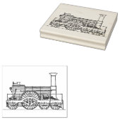 Tampons Encreurs Grand Express occidental Stamp d'art (Tamponné)