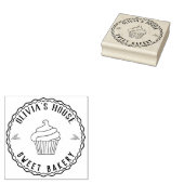 Tampons Encreurs Grand logo personnalisé maison Sta en caoutchouc p (Tamponné)