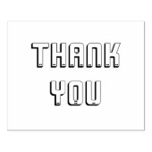 Tampons Encreurs Grand Merci moderne (Impression)