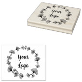 Tampons Encreurs Grand timbre de logo (Tamponné)