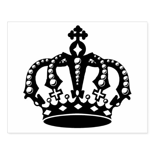 Tampons Encreurs Grand Timbre en caoutchouc de la Couronne (Impression)