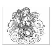 Tampons Encreurs Grand Timbre en caoutchouc de sirène (Impression)