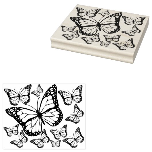 Tampons Encreurs Grand Timbre en caoutchouc monarque (Tamponné)