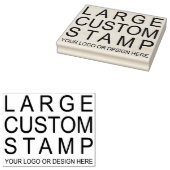 Tampons Encreurs Grand Timbre Personnalisé, Faites Votre Propre Log (Tamponné)