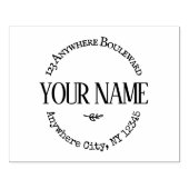 Tampons Encreurs Grande coutume rustique (Impression)