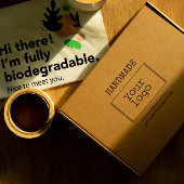 Tampons Encreurs Grande machine à écrire artisanale | Logo d'entrep