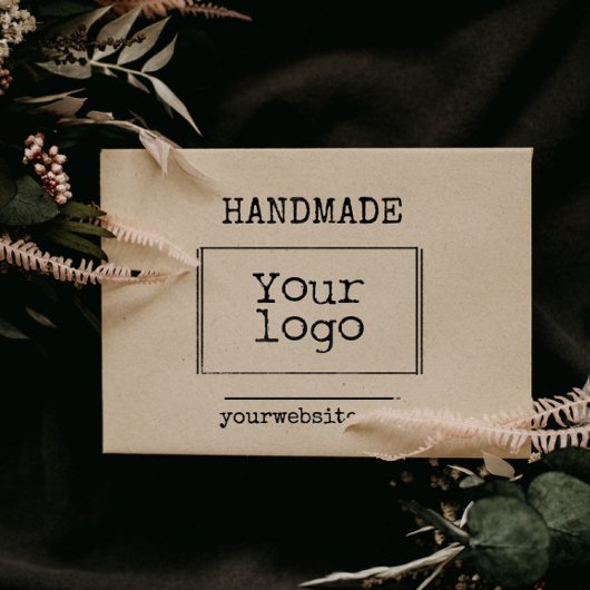 Tampons Encreurs Grande machine à écrire artisanale | Logo d'entrep