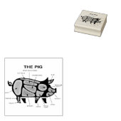 Tampons Encreurs Graphique Boucher de porc (Tamponné)