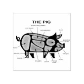 Tampons Encreurs Graphique Boucher de porc (Impression)