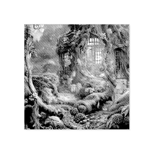 Tampons Encreurs Graphique de la forêt de Fairyland (Impression)