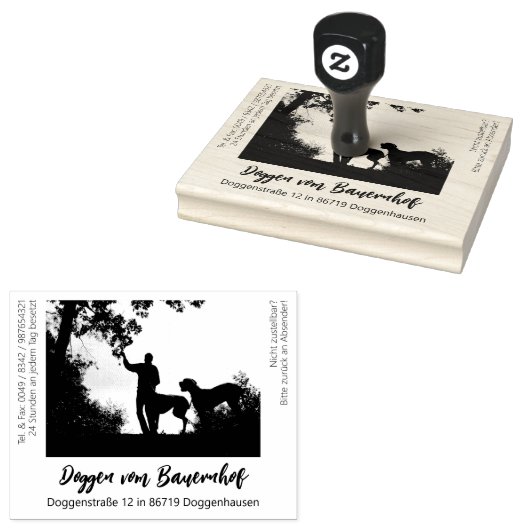 Tampons Encreurs Great Dane Big Gummistempel (Tamponné)