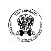 Tampons Encreurs Great Dane Dog Adresse de retour (Impression)