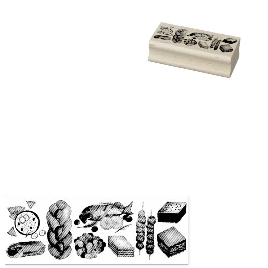 Tampons Encreurs Grèce Méditerranéen Imprimer Cuisine grecque (Tamponné)