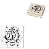 Tampons Encreurs Green Ivy Chat Lune Enfant Art Luna Chats (Tamponné)