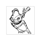 Tampons Encreurs Grenouille jouant instrument de musique (Impression)