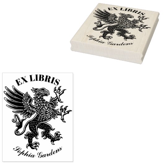 Tampons Encreurs Griffin Ex Libris (Tamponné)