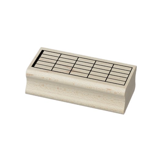 TAMPONS ENCREURS GRILLE D'ACCORDS DE GUITARE VIDE (Tampon)