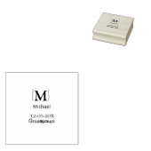 Tampons Encreurs groomsman bachelorette party ajouter nom moderne s (Tamponné)