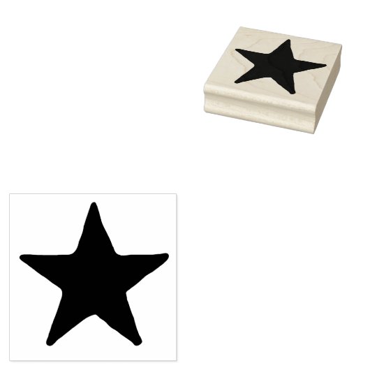 Tampons Encreurs Gros Pays Étoile En Caoutchouc (Tamponné)