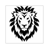 Tampons Encreurs Gros Timbre Visage Lion Simple (Impression)