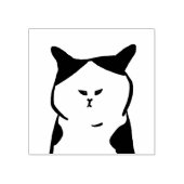 Tampons Encreurs Grumpy centerpart cat stamp (Impression)