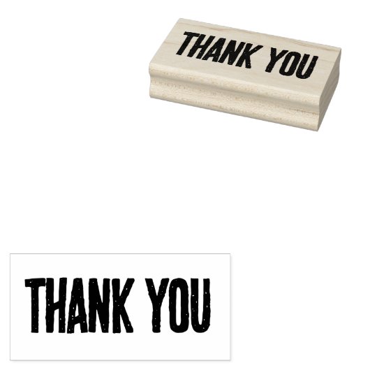 Tampons Encreurs Grunge Merci (Tamponné)